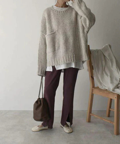 Stilla | Pullover oversized komfortabel med lomme
