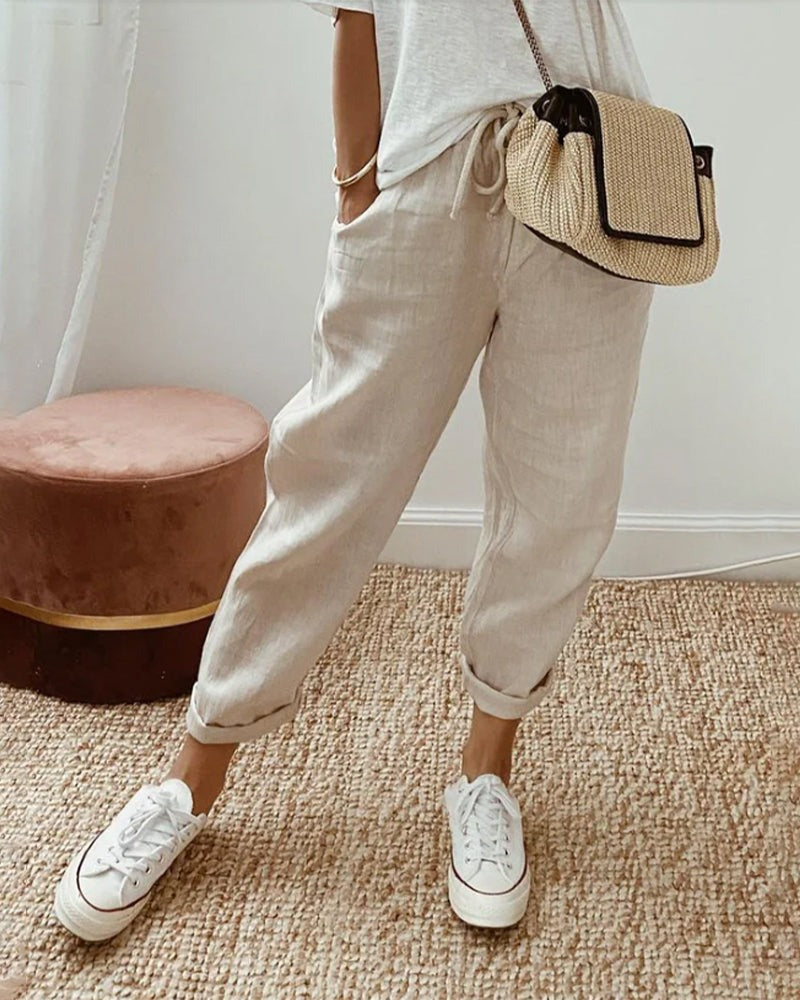 Stilla | Løse Sommerforårs Pantaloner