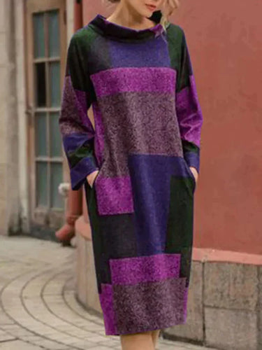 Stilla | Bred, Mellemlang Kjole Med Et Vintage Look