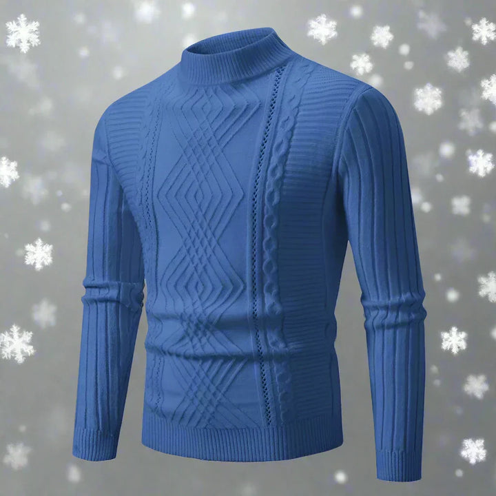 Stilla | Uld Rullehals Sweater Kabelstrik Rullehals Sweater