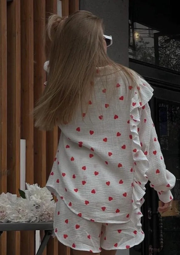 Stilla | Sæt Bestående Af Skjorte Og Shorts