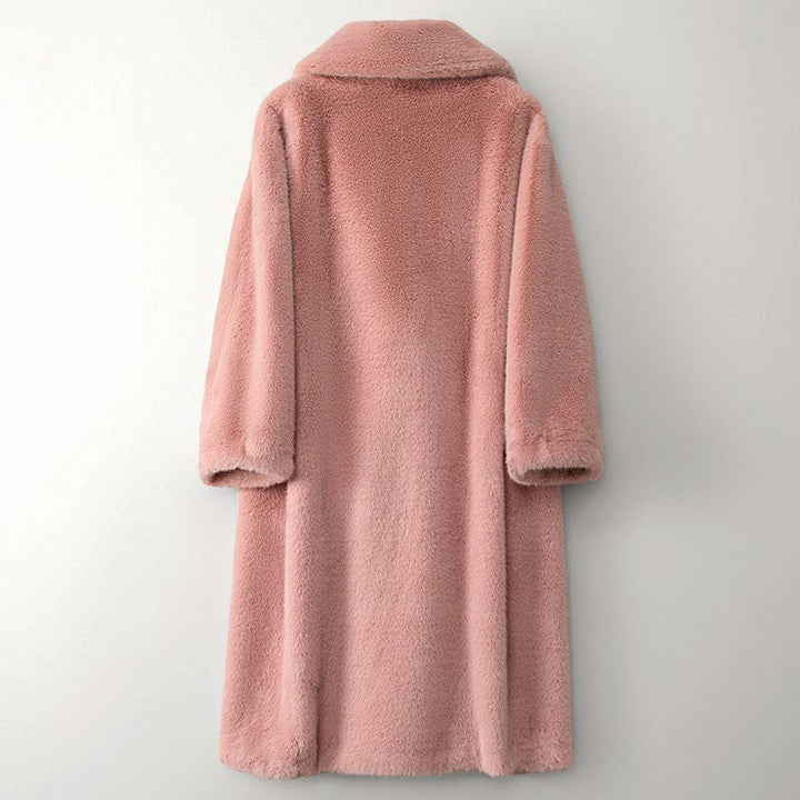 Stilla | Beige dame vinterfrakke
