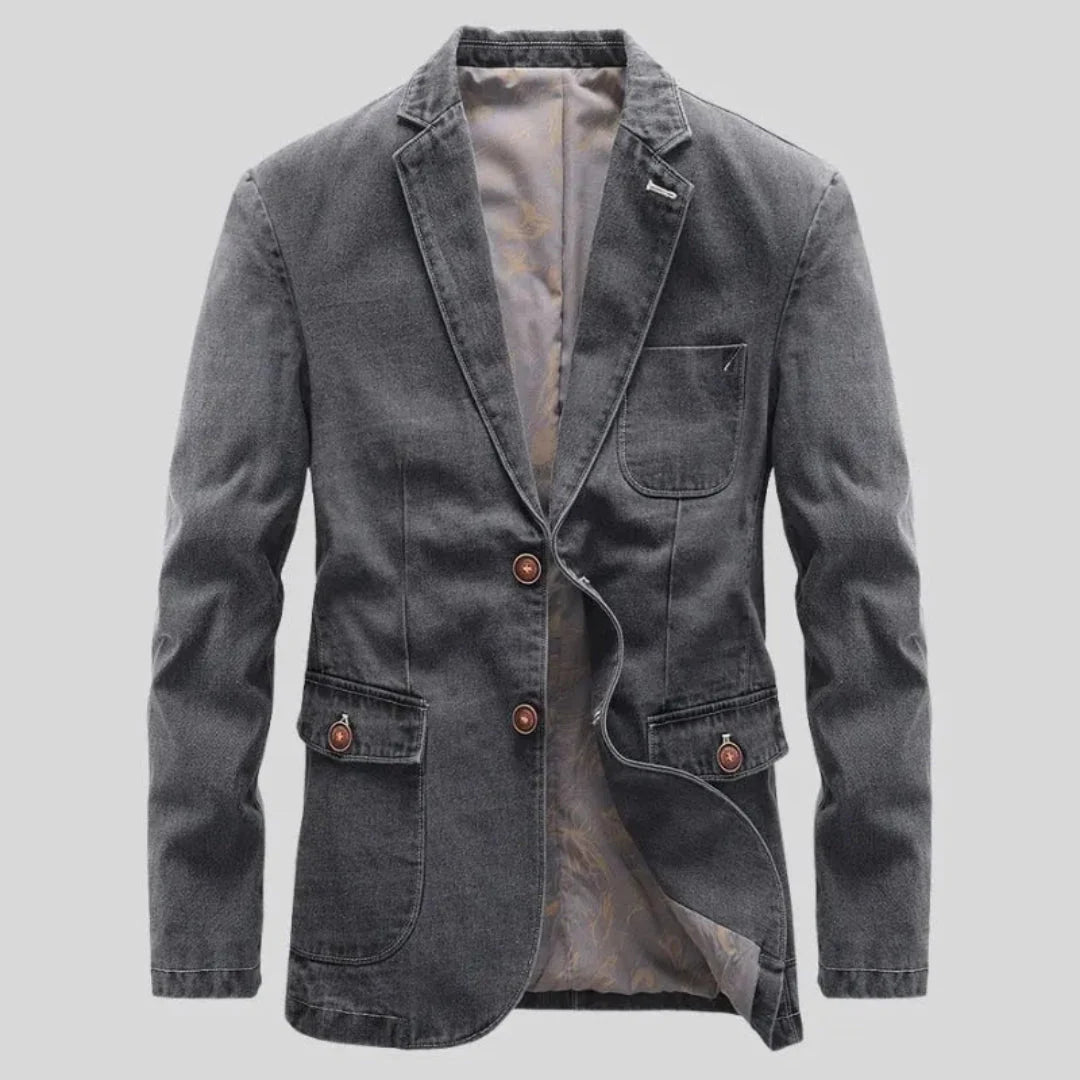 Stilla | Robust Denim Blazer