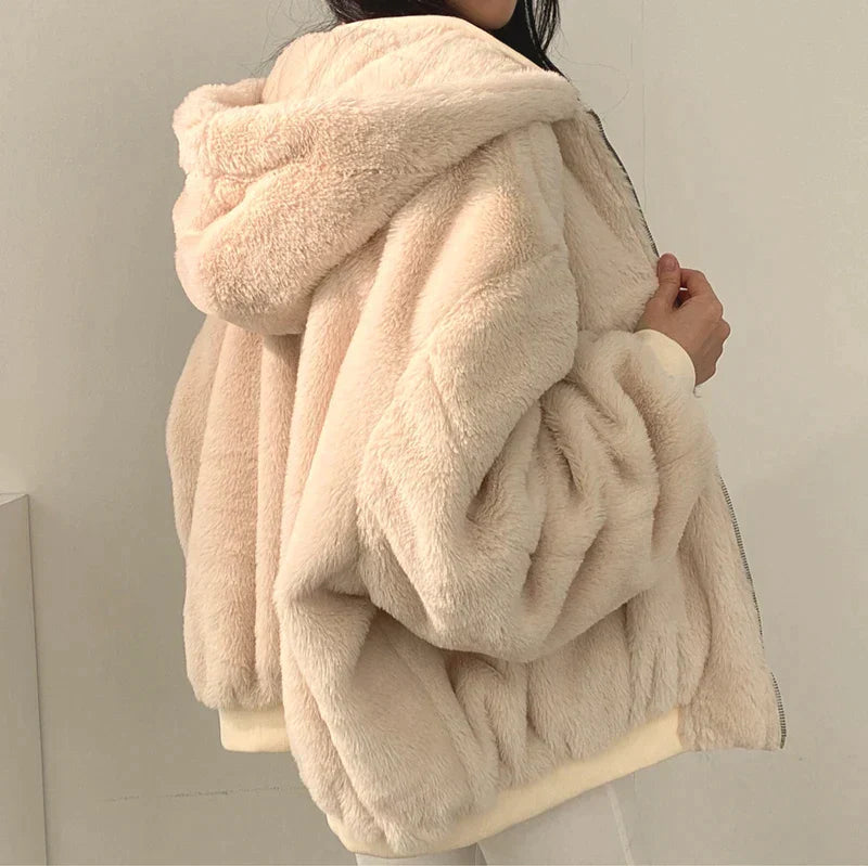 Stilla | Kvinders Puffer Jakke med Teddy Fleece