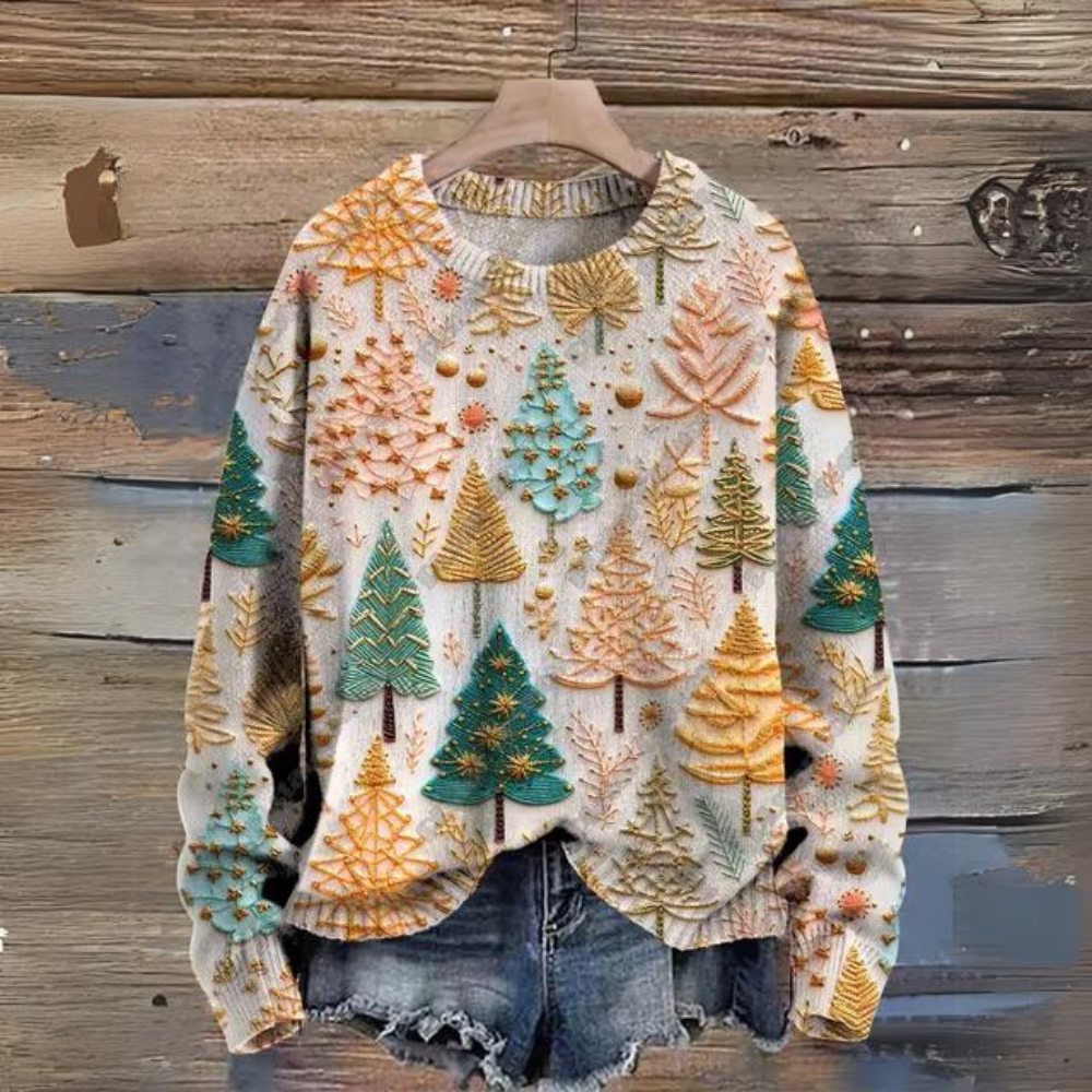 Stilla | Komfortabel jule-sweater damer