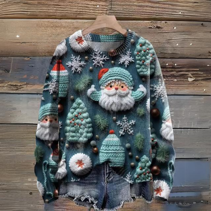 Stilla | Komfortabel jule-sweater damer