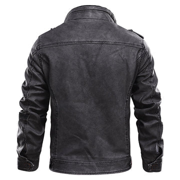 Stilla | Bikerjakke Vintage Stil - Urban Fashion Klassiker til Hverdag og Fritid