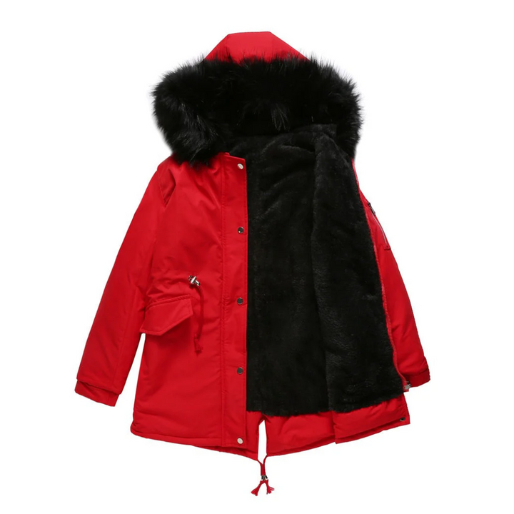 Stilla | Moderne Dame Button Down Parka Frakke til Vintervarme