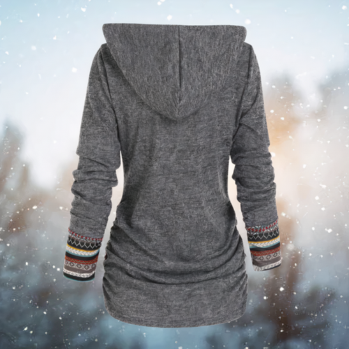Stilla | Moderigtig og Læder Pullover