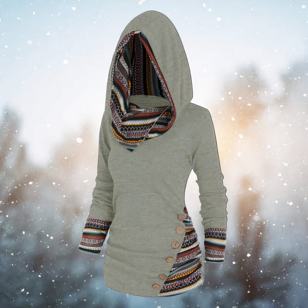 Stilla | Moderigtig og Læder Pullover