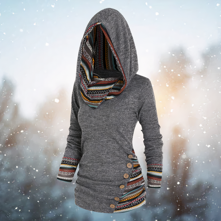 Stilla | Moderigtig og Læder Pullover