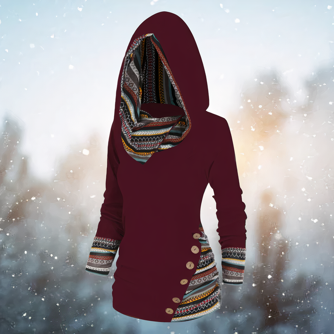 Stilla | Moderigtig og Læder Pullover