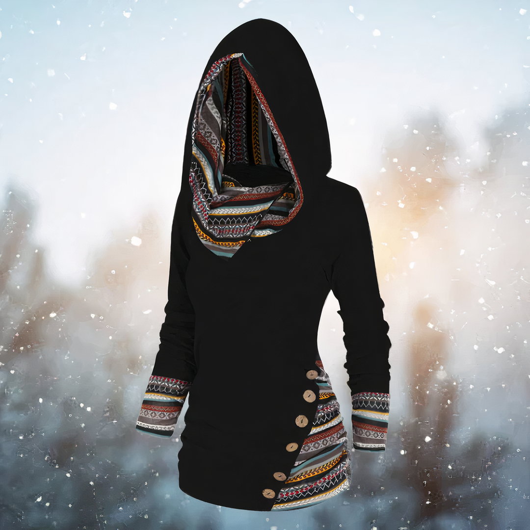 Stilla | Moderigtig og Læder Pullover