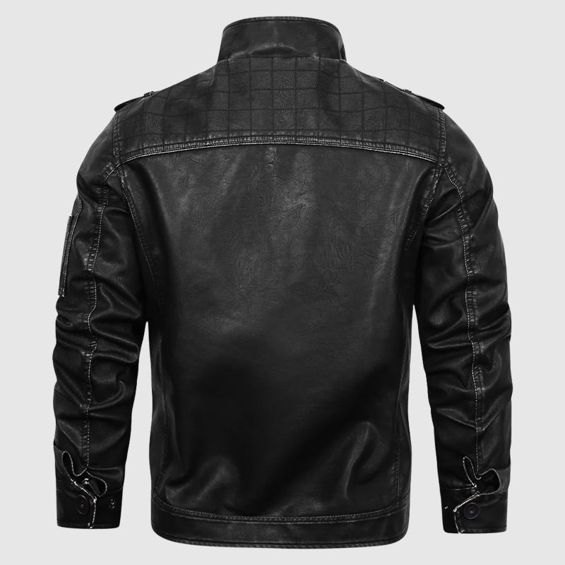 Stilla | Biker Streetwear Læderjakke