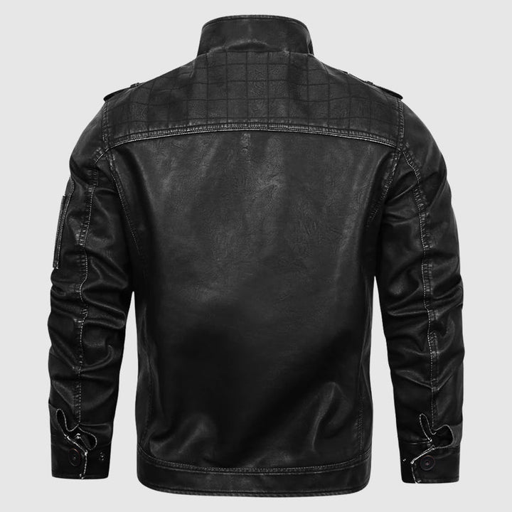 Stilla | Biker Streetwear Læderjakke