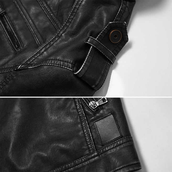 Stilla | Biker Streetwear Læderjakke