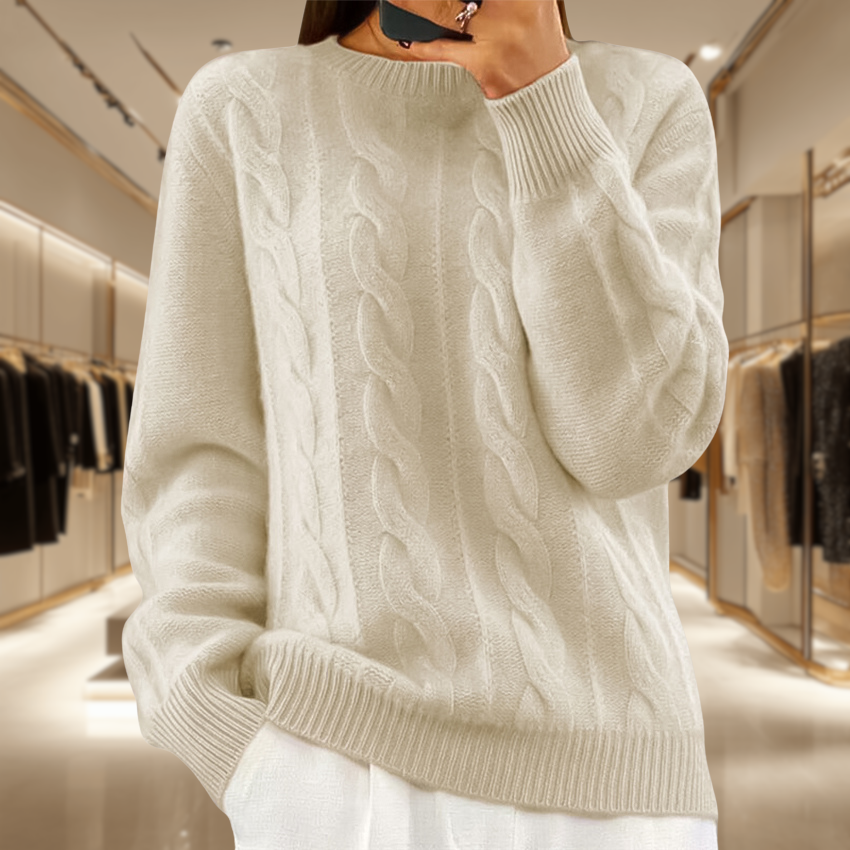 Stilla | Pullover med pynte detaljer