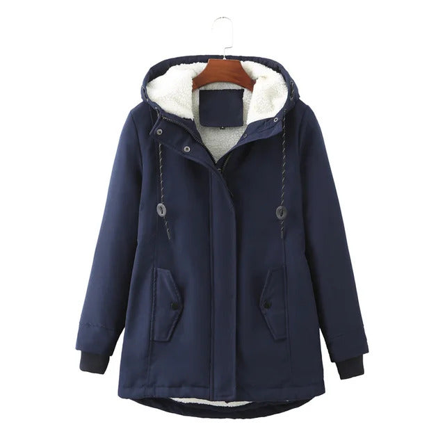 Stilla | Hættefrakke Chic Tidøs Stil Ideel til vinteren