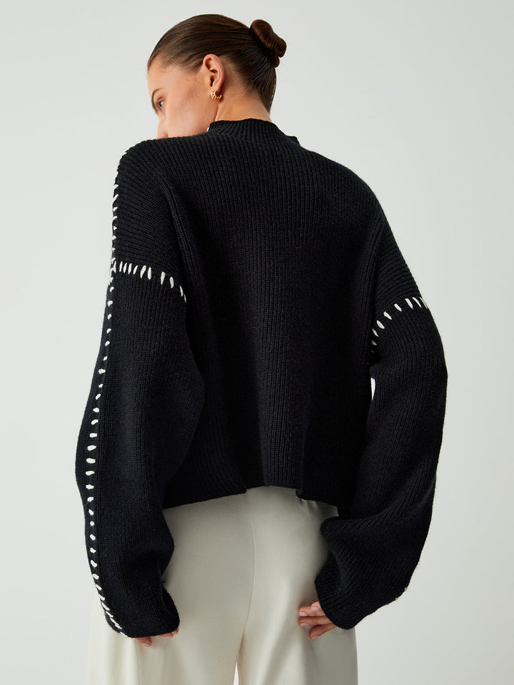 Stilla | Stilfuld Strikpullover til Kvinder