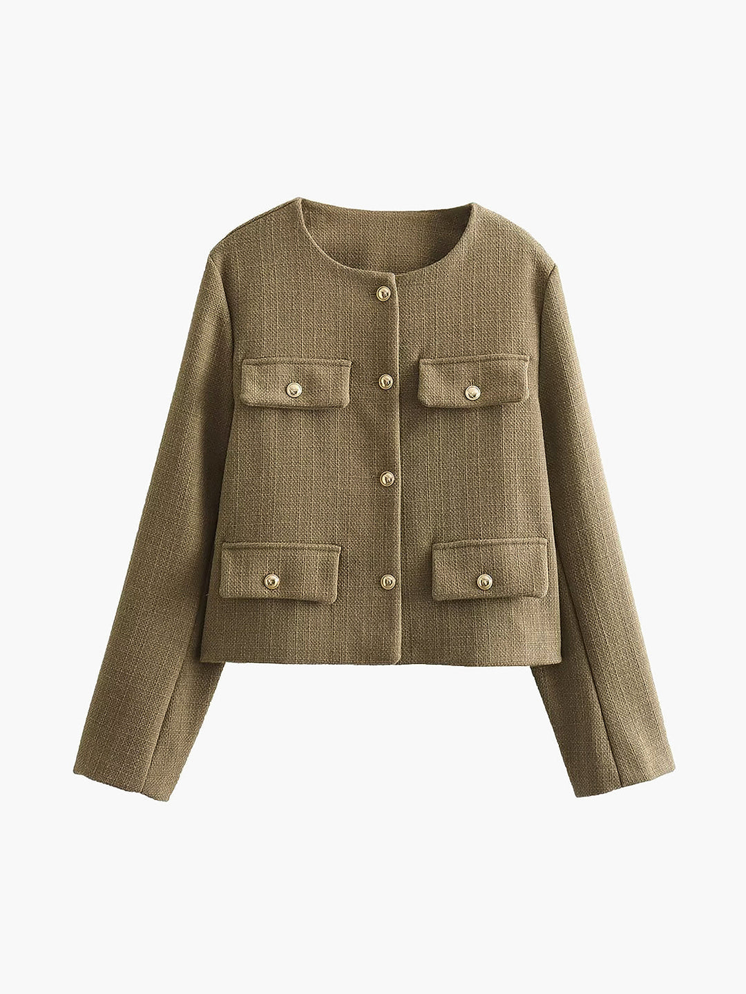 Stilla | Knap Tweed Jakke