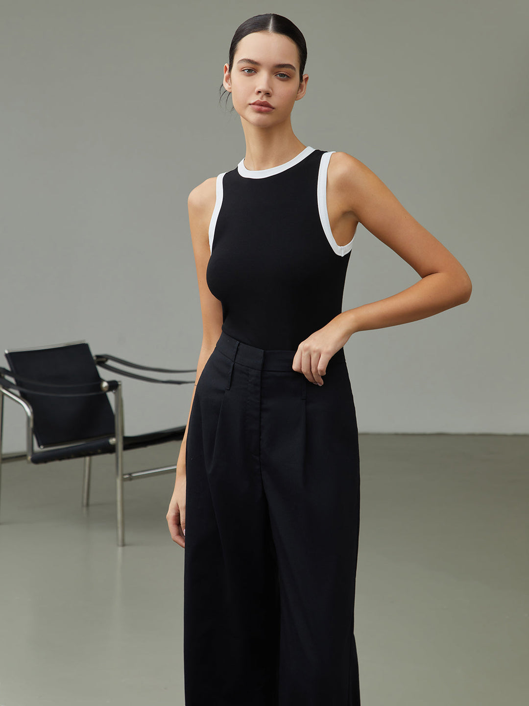 Stilla | Udsmykket Tank Top