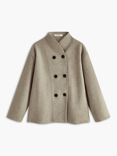 Stilla | Oversize Knap-Ned Jakke