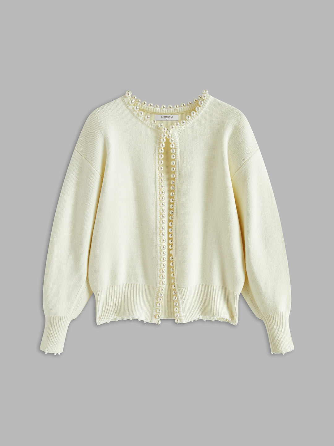 Stilla | Perle Cardigan Med Revne Kant