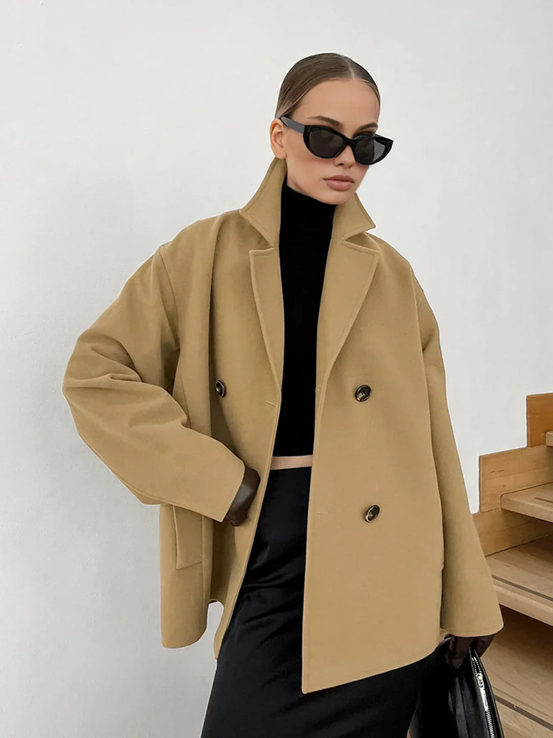 Stilla | Varmer Taupe Jakke