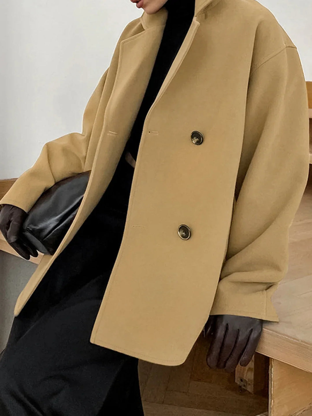 Stilla | Varmer Taupe Jakke