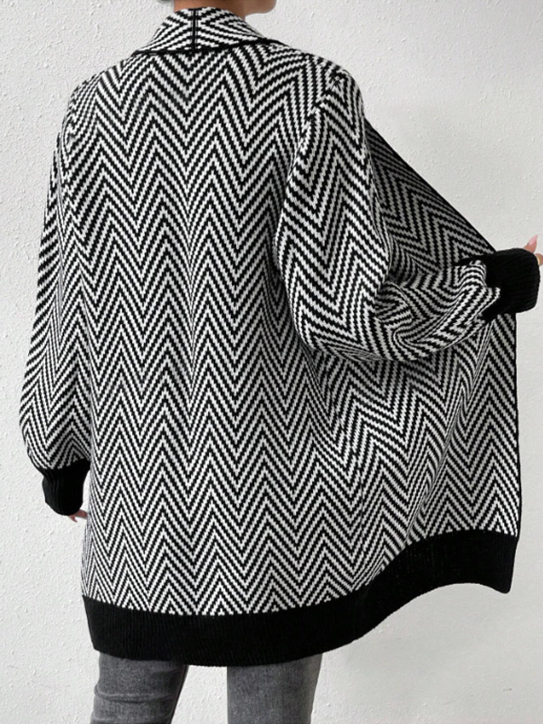 Stilla | Retro Strikjakke i Vintage-stil