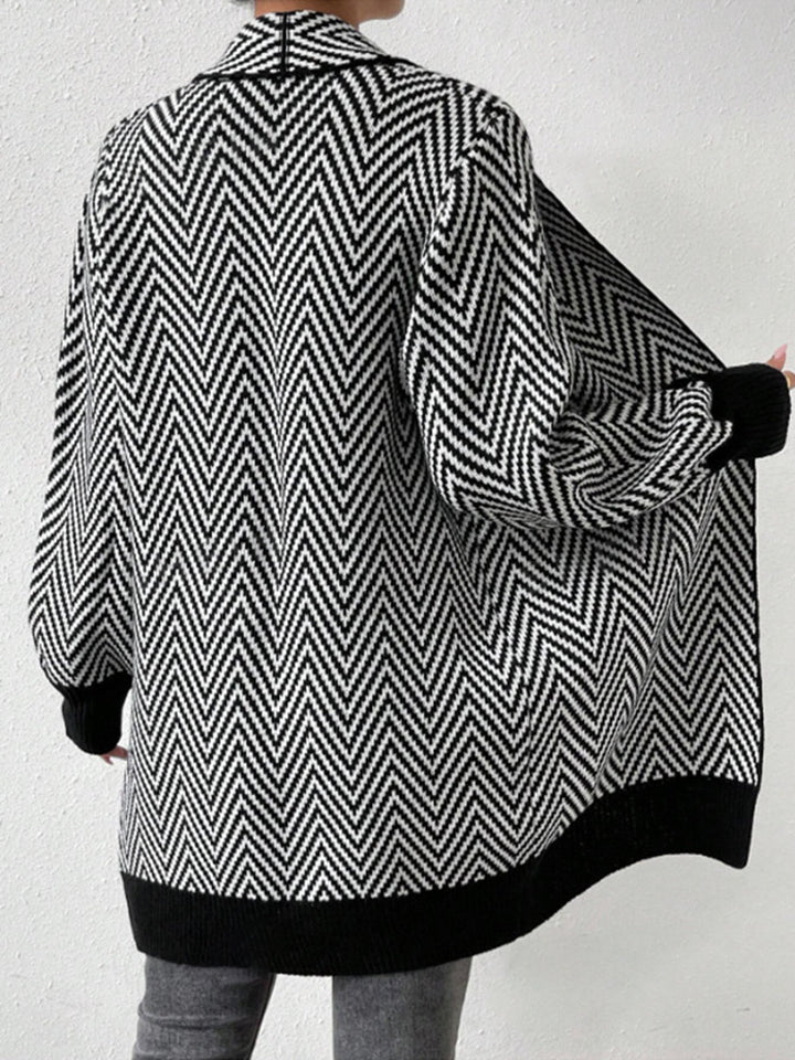 Stilla | Retro Strikjakke i Vintage-stil