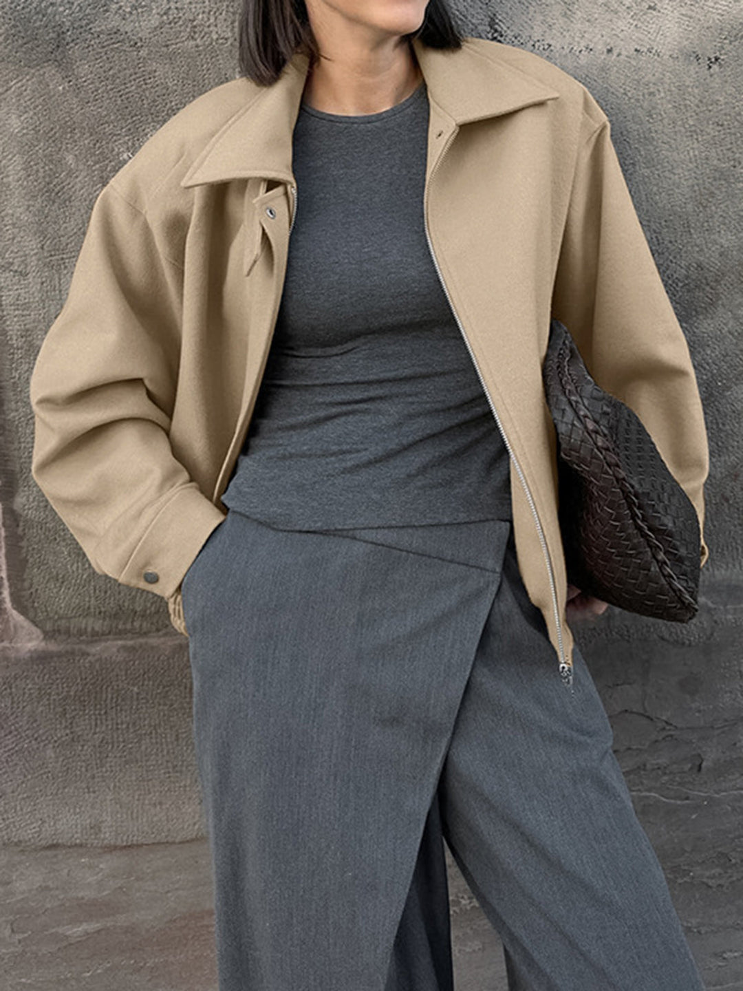 Stilla | Enkel Zip Polo Jakke