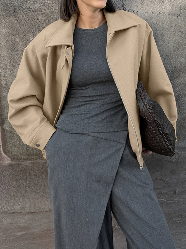 Stilla | Enkel Zip Polo Jakke