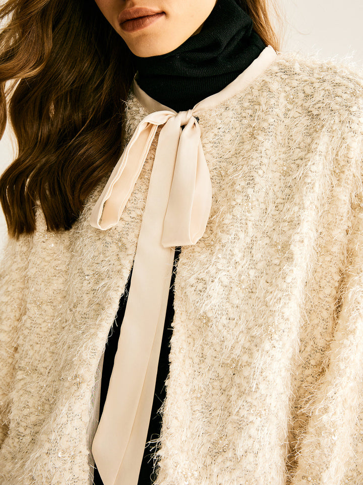 Stilla | Hals Fuzzy Jakke