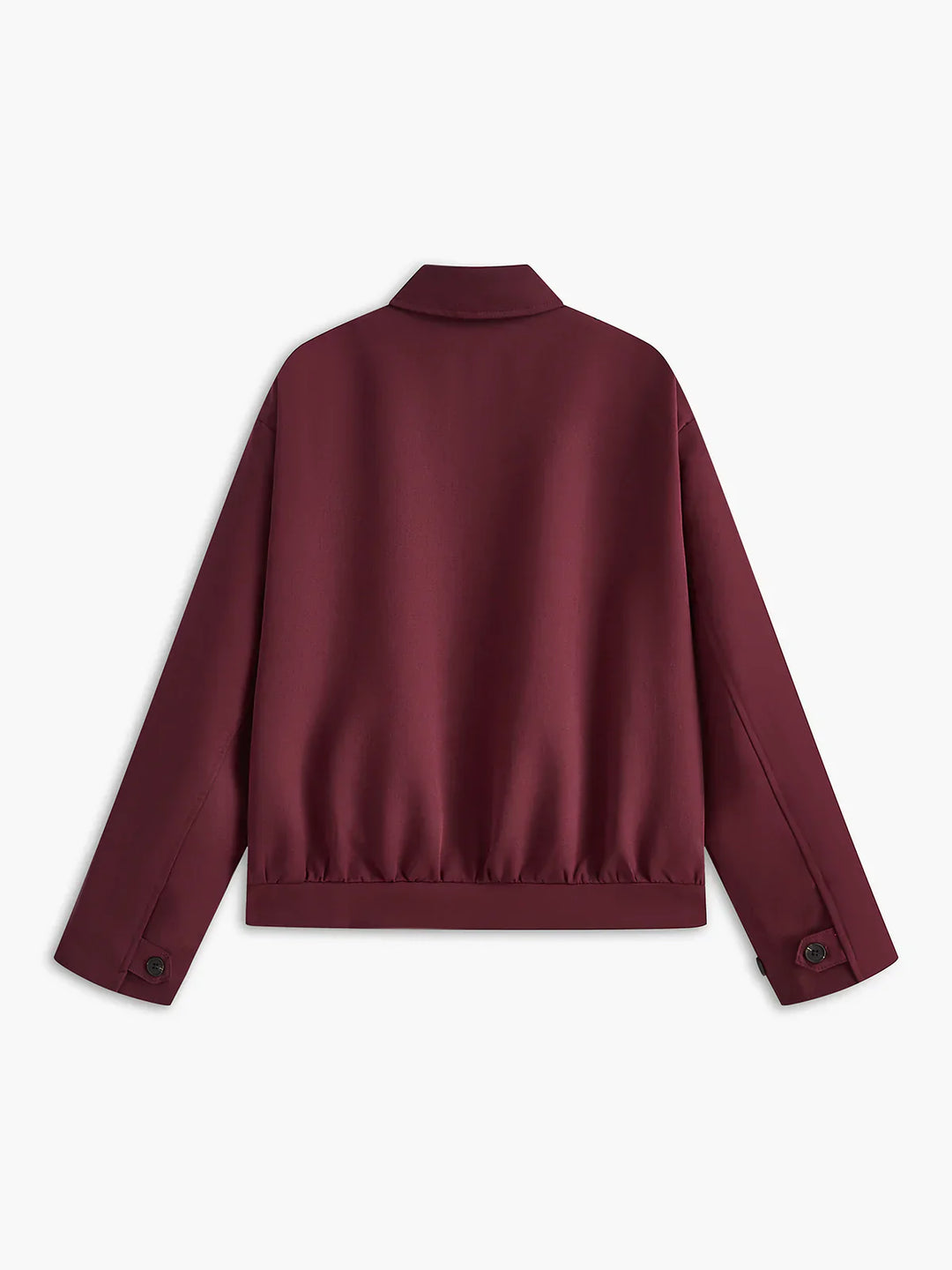 Stilla | Revers zip nederdel bourgogne jakke