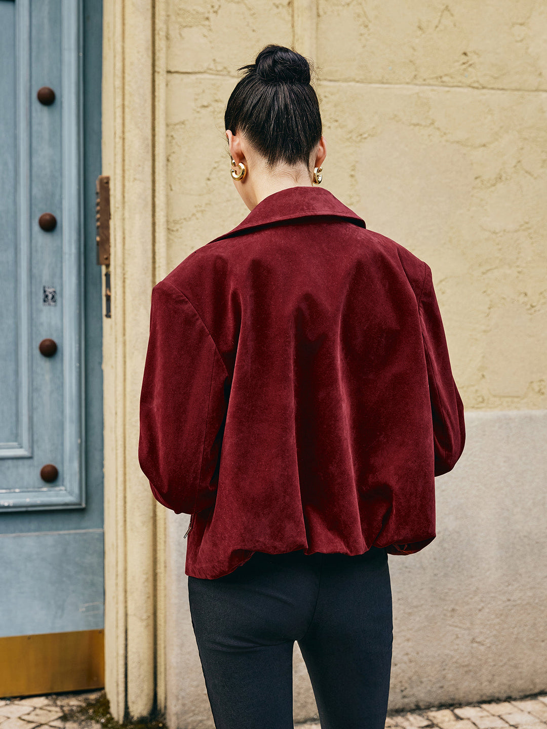 Stilla | Taske Revers Wildlederjakke