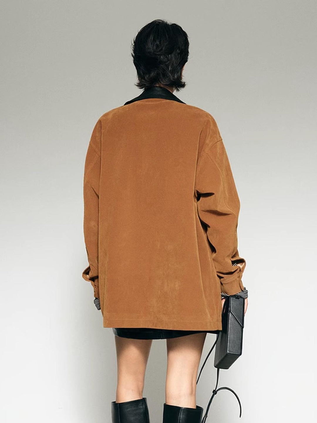 Stilla | Krave Oversized Suede Jakke