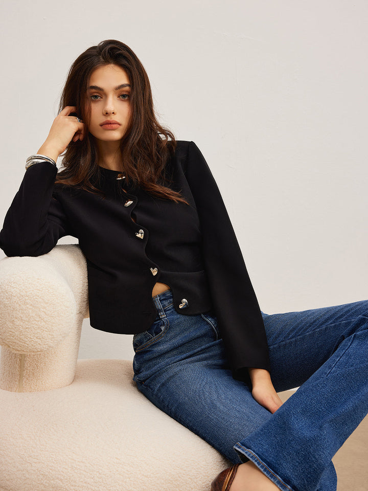 Stilla | Button Regular Fit Jakke