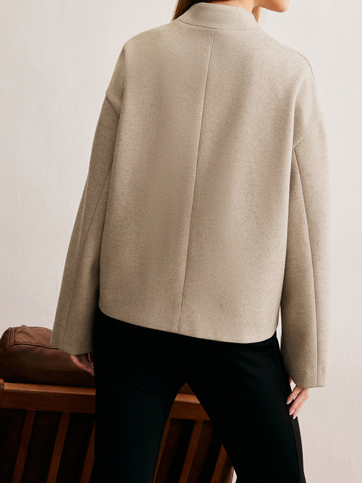 Stilla | Regular Fit Knap-Kardigan