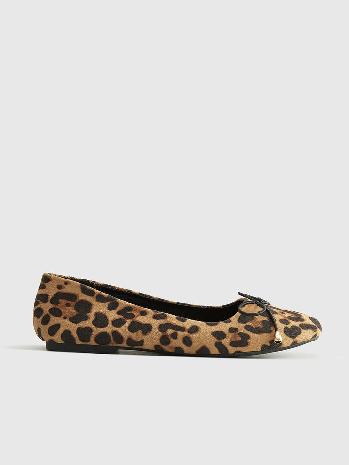 Skovae | Bue Dekor Leopard Print Ballerinaer