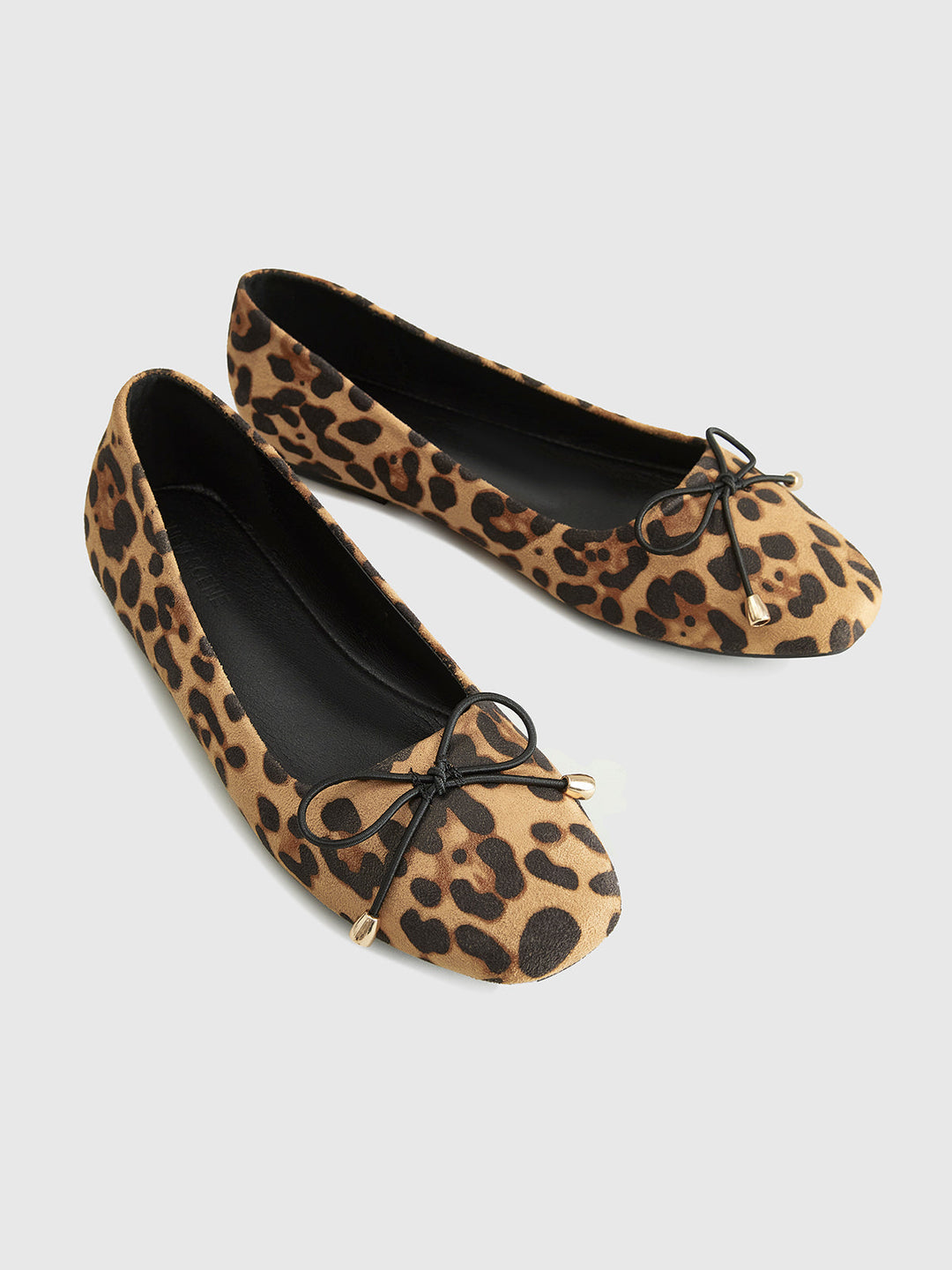Skovae | Bue Dekor Leopard Print Ballerinaer
