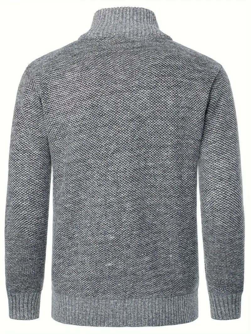 Stilla | Trendy Strikket Strikjakke til Mænd