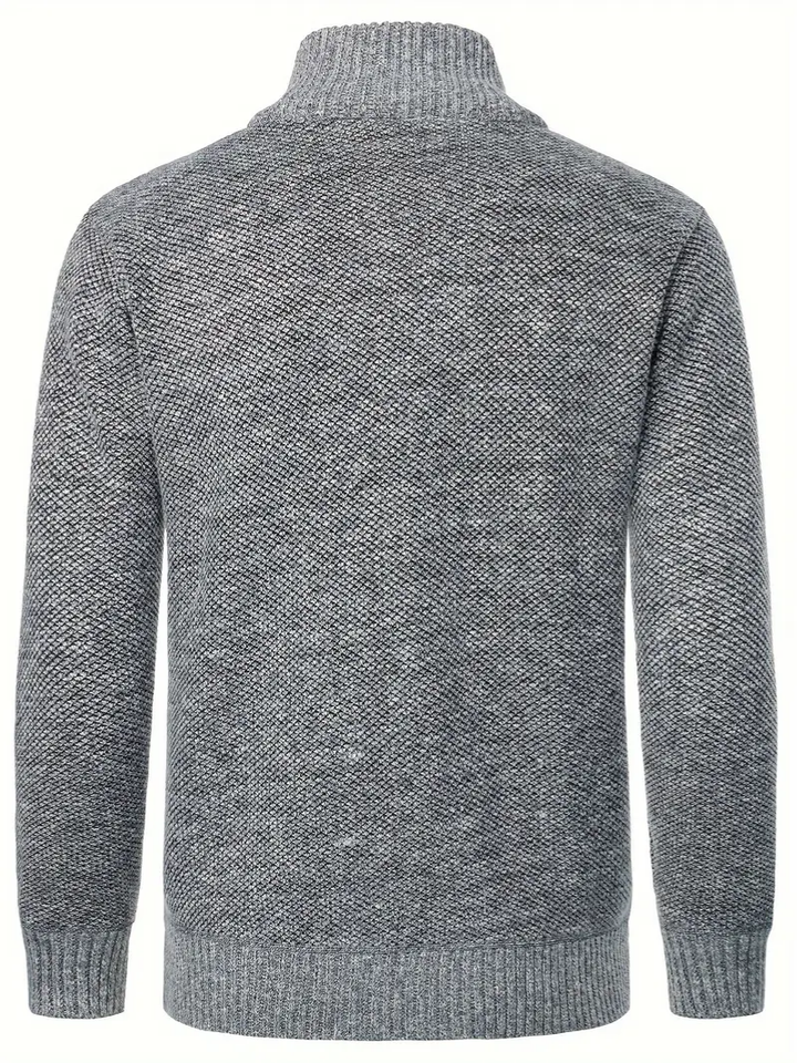 Stilla | Trendy Strikket Strikjakke til Mænd