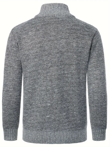 Stilla | Trendy Strikket Strikjakke til Mænd