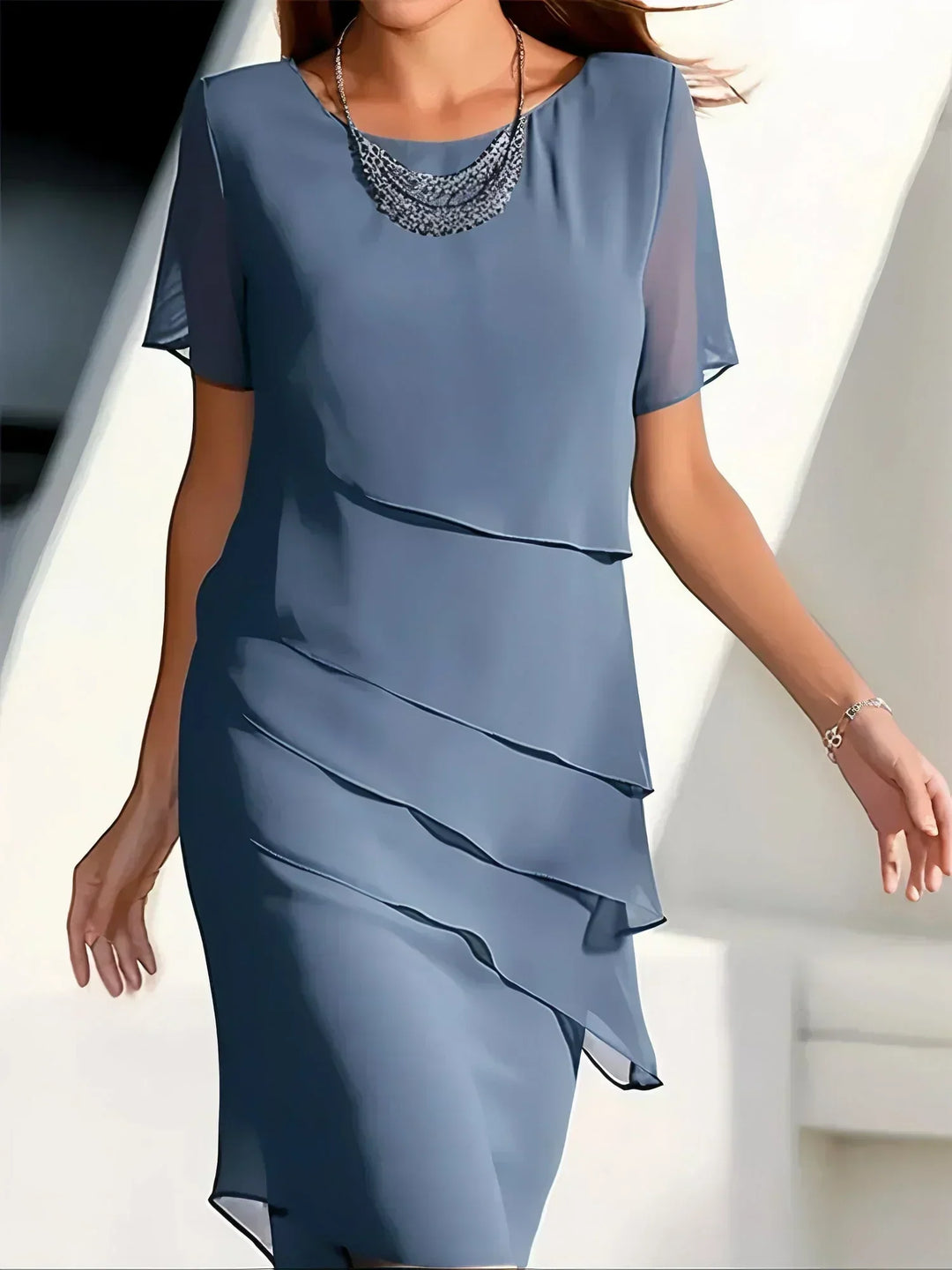 Stilla | Elegant rynkedress