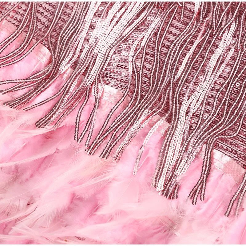 Stilla | Feather Mini Kjole