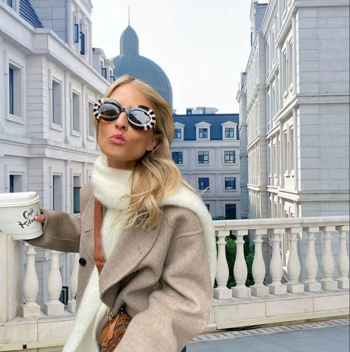 Stilla | Moderne Oversized Frakke Med Knapper