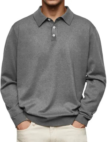 Stilla | Langærmet Polo Shirt Mænd