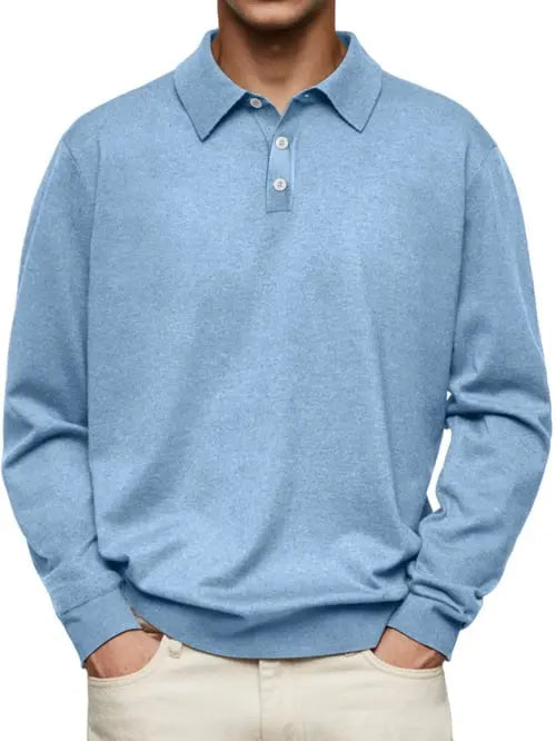Stilla | Langærmet Polo Shirt Mænd