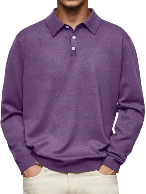 Stilla | Langærmet Polo Shirt Mænd